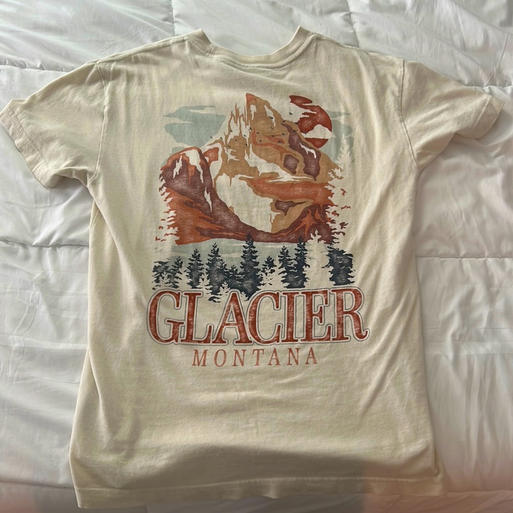 Abercrombie & Fitch Super Soft Glacier Montana Tee